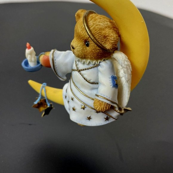 ANGEL SITTING ON MOON 2000 Cherished Teddies Hanging Ornament #706663 - Picture 12 of 14